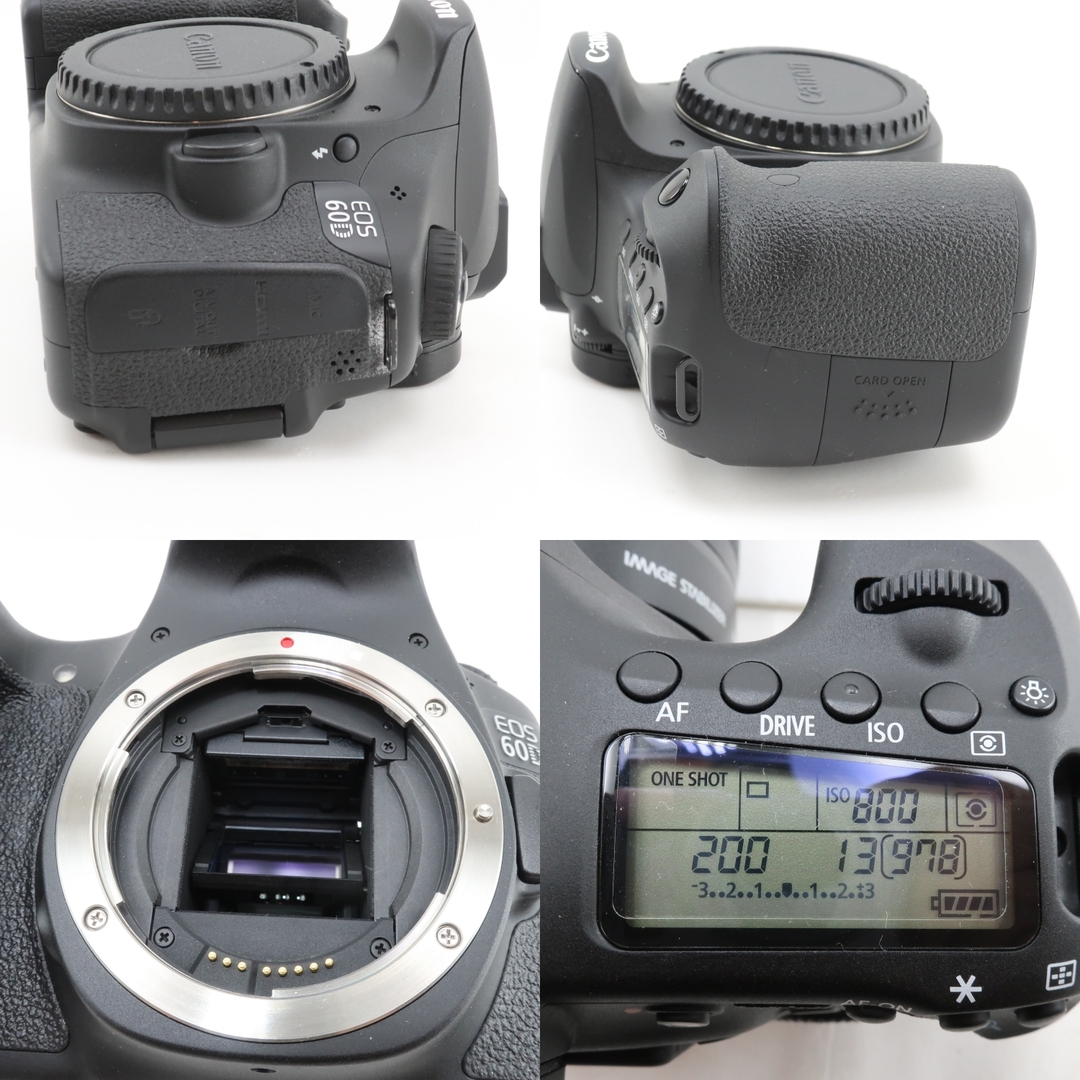【美品】Canon EOS 60D カメラとcanon efs レンズのセット