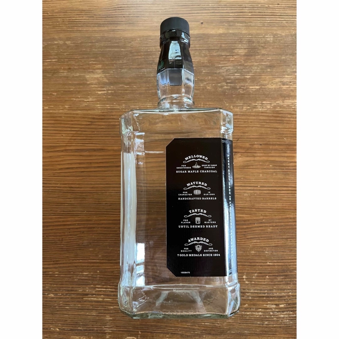 JACK DANIEL'S(ジャックダニエル)のジャックダニエル　3L 空瓶　箱付き 食品/飲料/酒の酒(ウイスキー)の商品写真