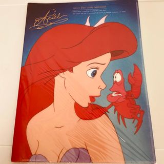 ディズニー(Disney)の新品未使用♡アリエル♡A4ファイル♡(ファイル/バインダー)