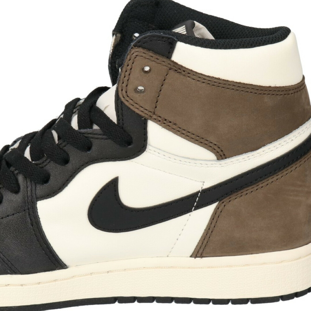 NIKE ナイキ AIR JORDAN 1 RETRO HIGH OG DARK MOCHA エアジョーダン1 レトロ ハイカットスニーカー ダークモカ US9/27cm 555088-105