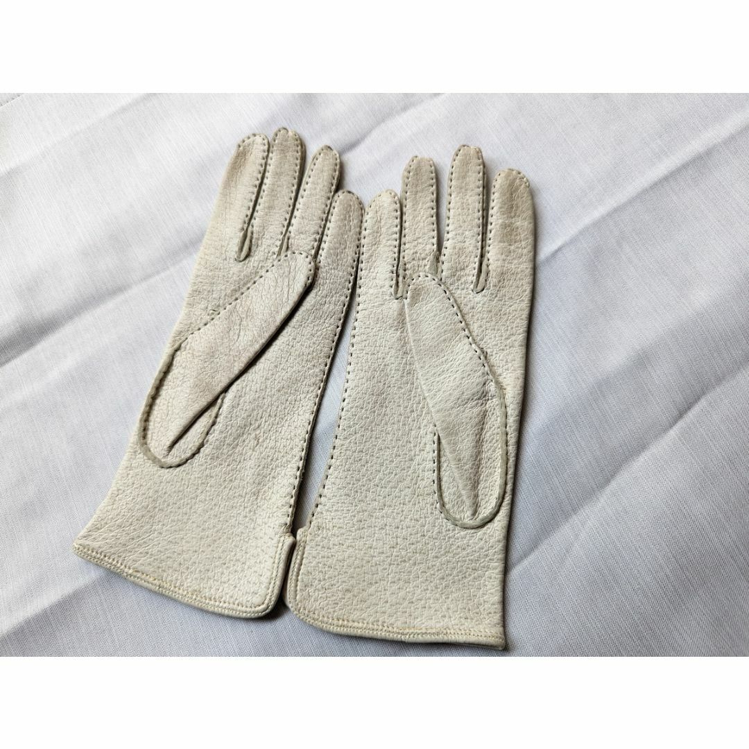 未使用品 ヴィンテージ FASHION GLOVES ペッカリー革 手袋