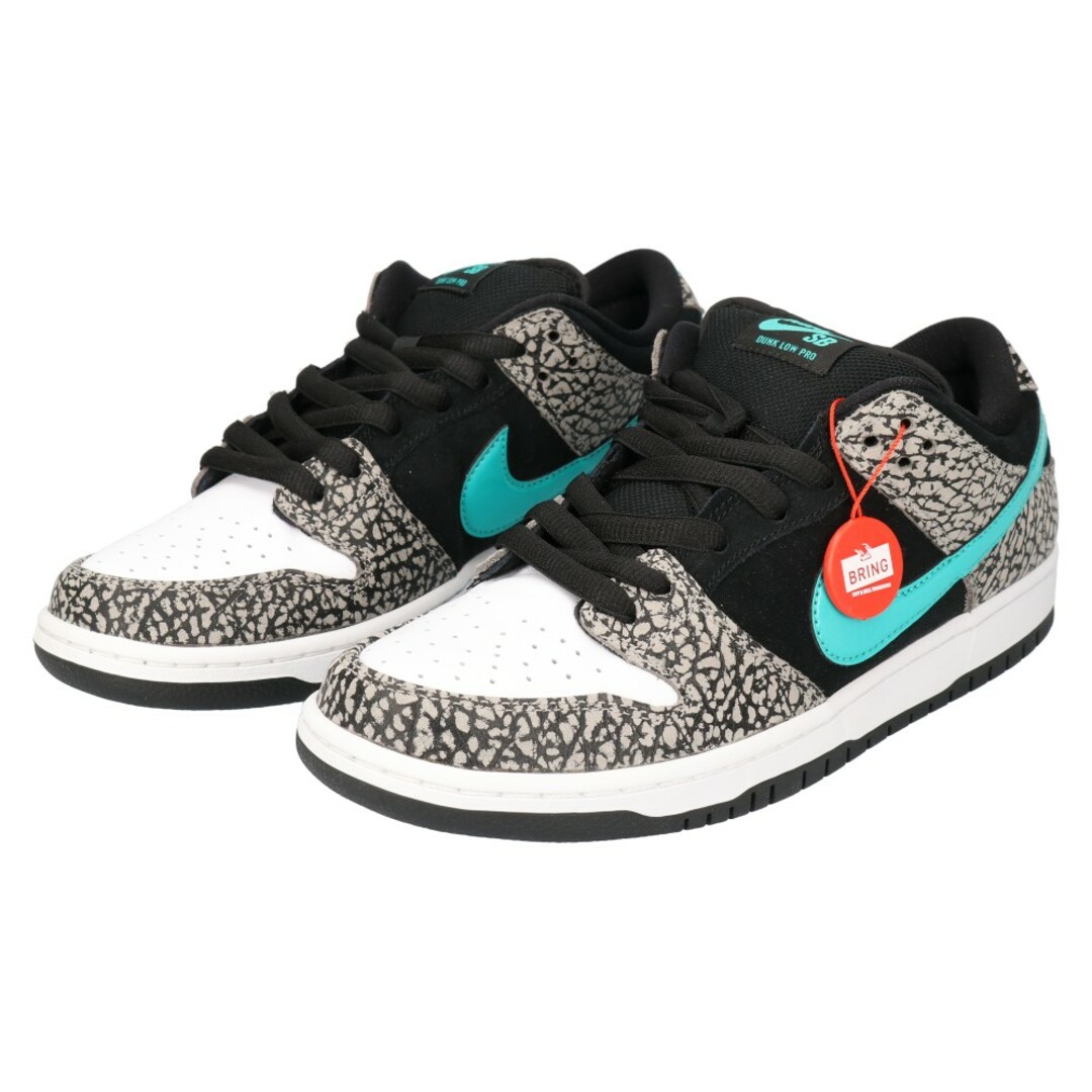 NIKE SB ナイキエスビー DUNK LOW PRO SB ELEPHANT ダンクロープロ ローカットスニーカー ブラック/ジェイド US9.5/27.5cm BQ6817-009