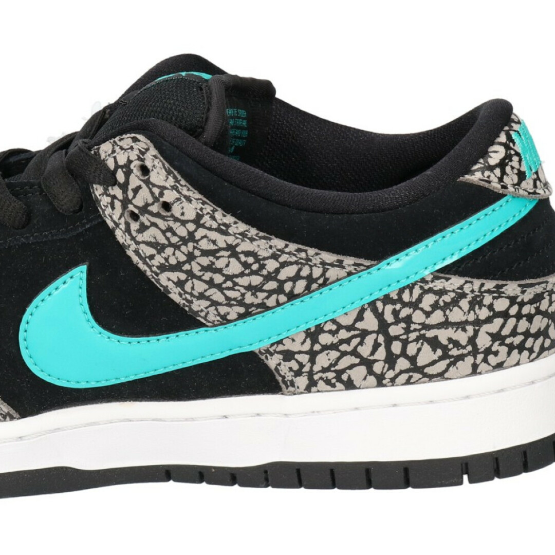 NIKE SB ナイキエスビー DUNK LOW PRO SB ELEPHANT ダンクロープロ ローカットスニーカー ブラック/ジェイド US9.5/27.5cm BQ6817-009