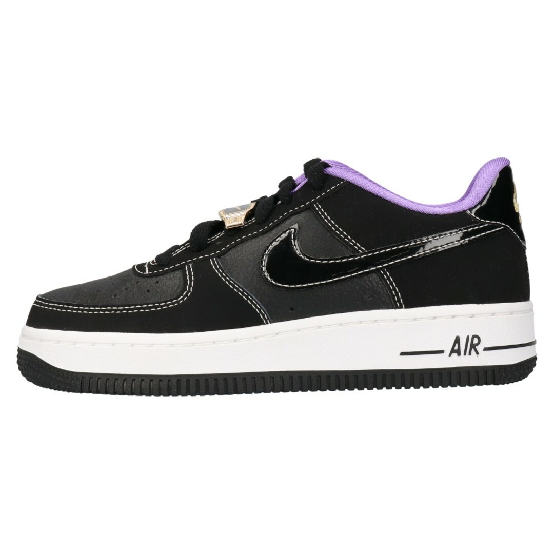 NIKE ナイキ GS AIR FORCE 1 LOW 07 LV8 WORLD CHAMP エアフォース 1 ワールドチャンプ ローカットスニーカー  ブラック US3.5Y/22.5cm DQ0300-001 | フリマアプリ ラクマ