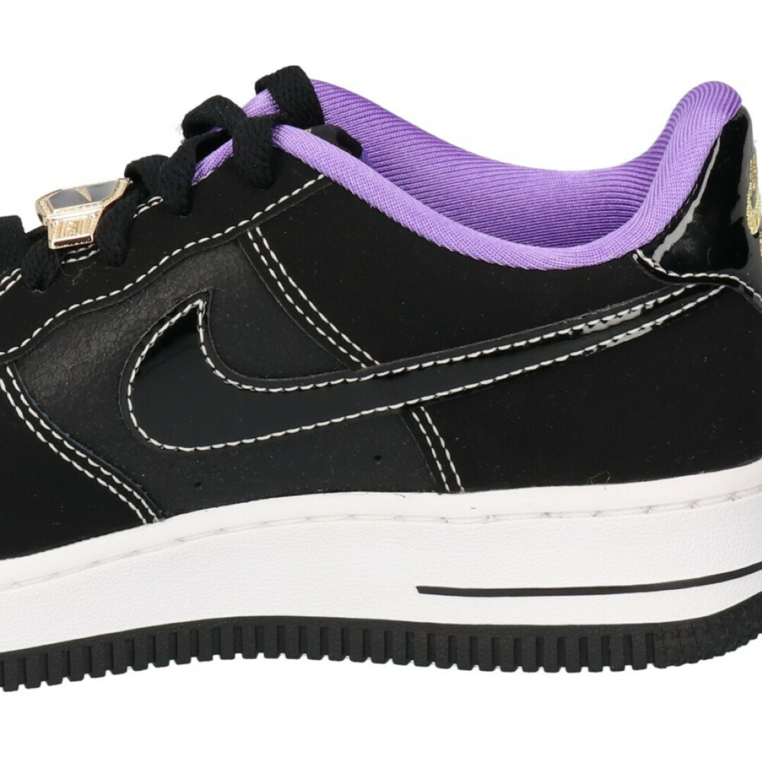 NIKE ナイキ GS AIR FORCE 1 LOW 07 LV8 WORLD CHAMP エアフォース 1 ワールドチャンプ ローカットスニーカー  ブラック US3.5Y/22.5cm DQ0300-001