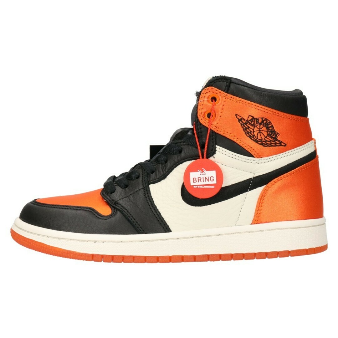 NIKE ナイキ WMNS AIR JORDAN 1 RE HI OG SL SATIN SHATTERED BACKBOARD ウィメンズ エアジョーダン1 レトロ ハイカットスニーカー サテン US6/23cm AV3725-010