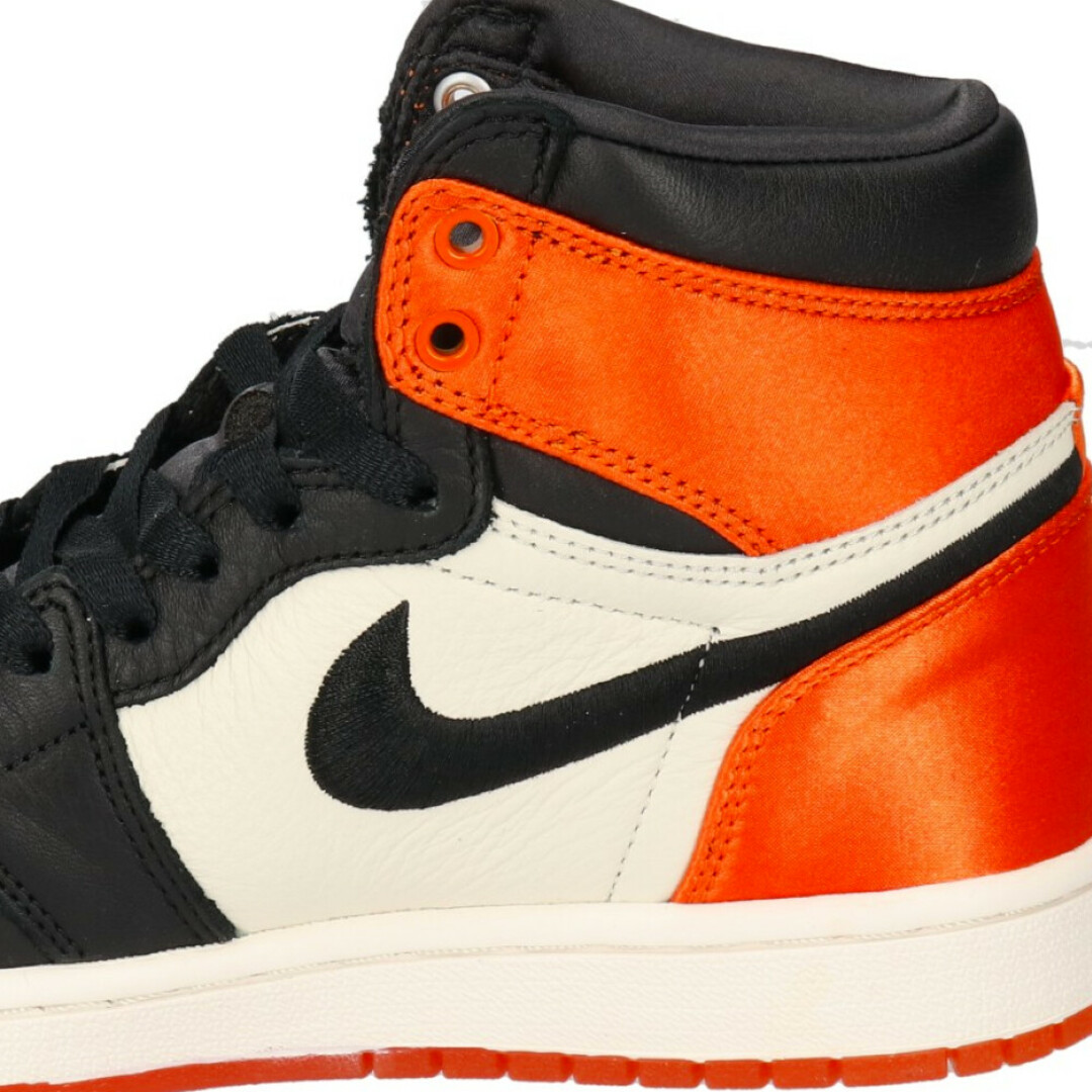 NIKE(ナイキ)のNIKE ナイキ WMNS AIR JORDAN 1 RE HI OG SL SATIN SHATTERED BACKBOARD ウィメンズ エアジョーダン1 レトロ ハイカットスニーカー サテン US6/23cm AV3725-010 レディースの靴/シューズ(スニーカー)の商品写真