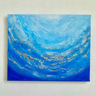 新品】絵画/タペストリー(ブルー・ネイビー/青色系)の通販 300点以上