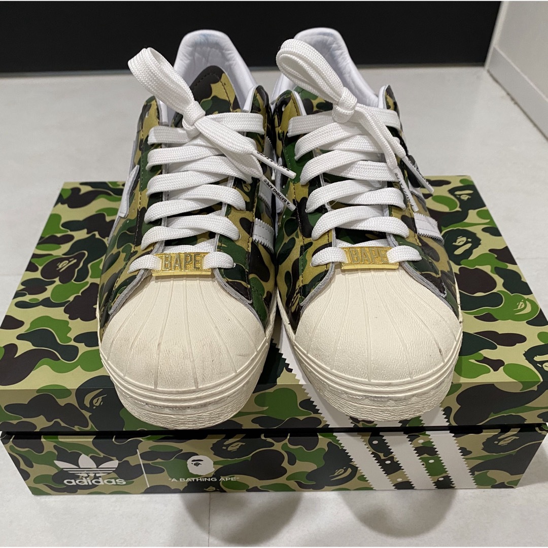 A BATHING APE(アベイシングエイプ)のA BATHING APE / エイプ / アディダス / スニーカー メンズの靴/シューズ(スニーカー)の商品写真