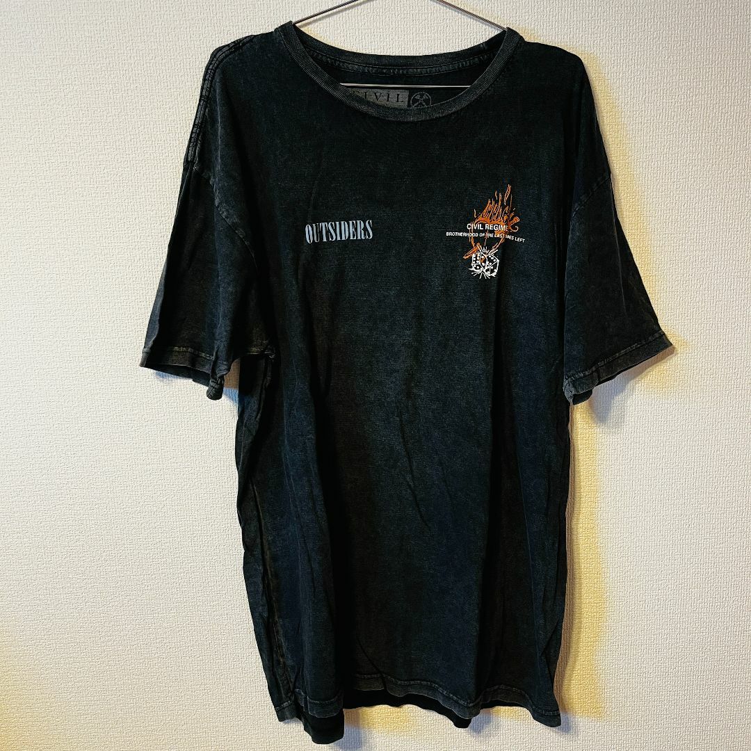 CIVIL REGIME OUTSIDERS S/S T-Shirt XLサイズ メンズのトップス(Tシャツ/カットソー(半袖/袖なし))の商品写真