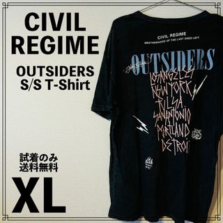 CIVIL REGIME OUTSIDERS S/S T-Shirt XLサイズ(Tシャツ/カットソー(半袖/袖なし))