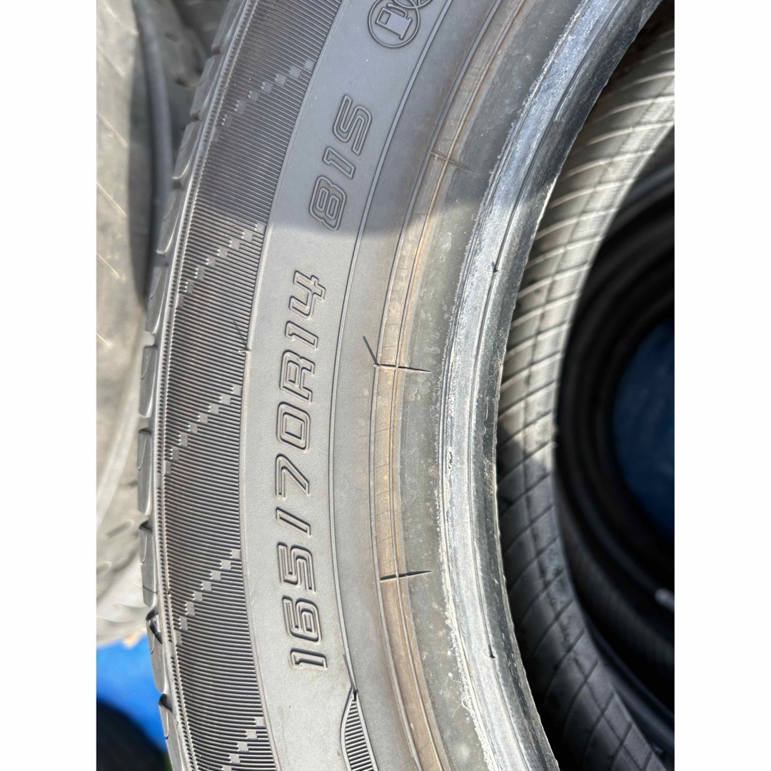 DUNLOP DUNLOP 165/70R14 22年製 サマータイヤの通販 by ai shop｜ダンロップならラクマ