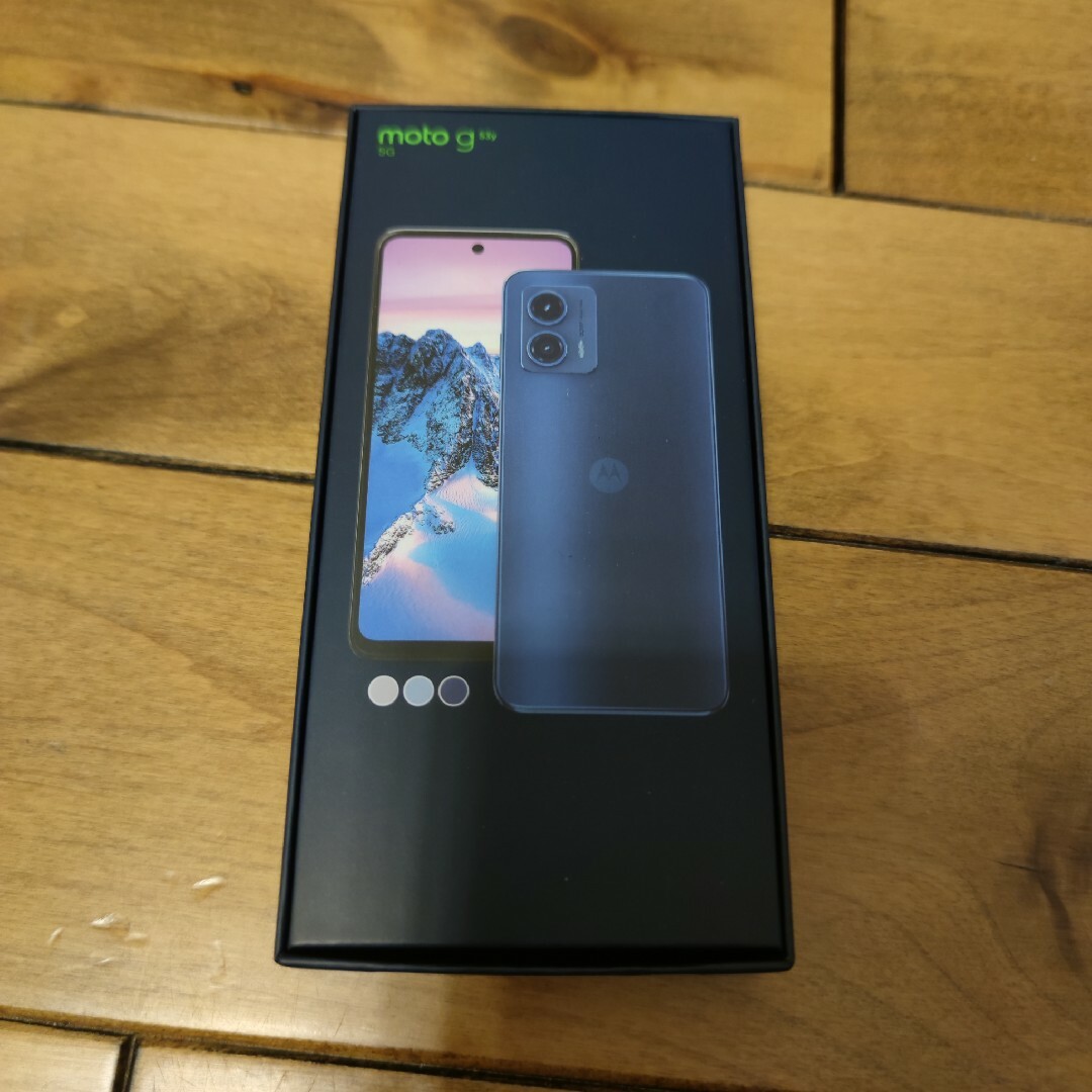 Motorola - 未使用 MOTOROLA moto g53y 5G A301MO インクブラックの通販 by カナカナ's shop