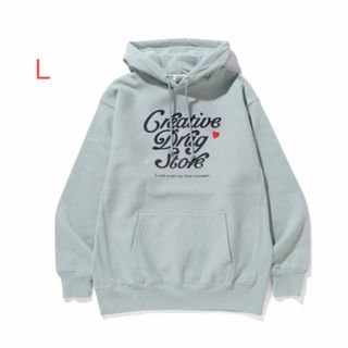 ガールズドントクライ(Girls Don't Cry)のCreative Drug Store × VERDY HOODIE  グリーン(パーカー)