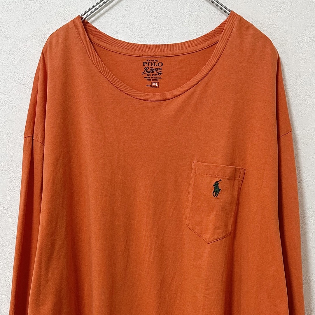 ラルフローレン ロンT 長袖 メンズ XXL コットン