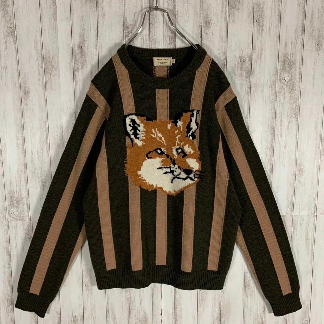 MAISON KITSUNE  メゾンキツネ　Fox Head ニット