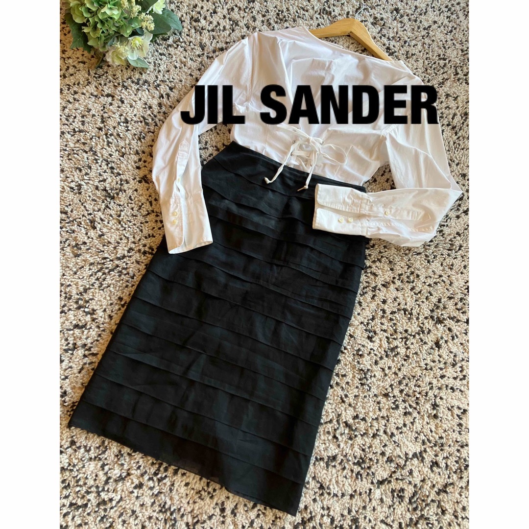 JIL SANDER ひざ丈スカート レディース