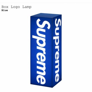 シュプリーム(Supreme)のSupreme 2023FW Box Logo Lamp Blue(その他)