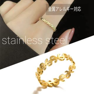 ꫛꫀꪝ●stainless●限定1点要コメント◆高品質＄モチーフリング(リング(指輪))