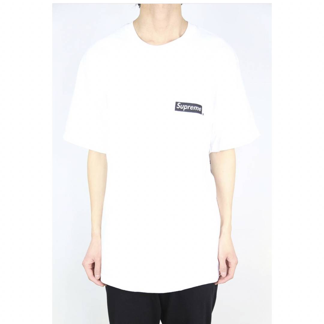 supreme Tシャツ 21ss Spiral Tee Lサイズ ホワイト