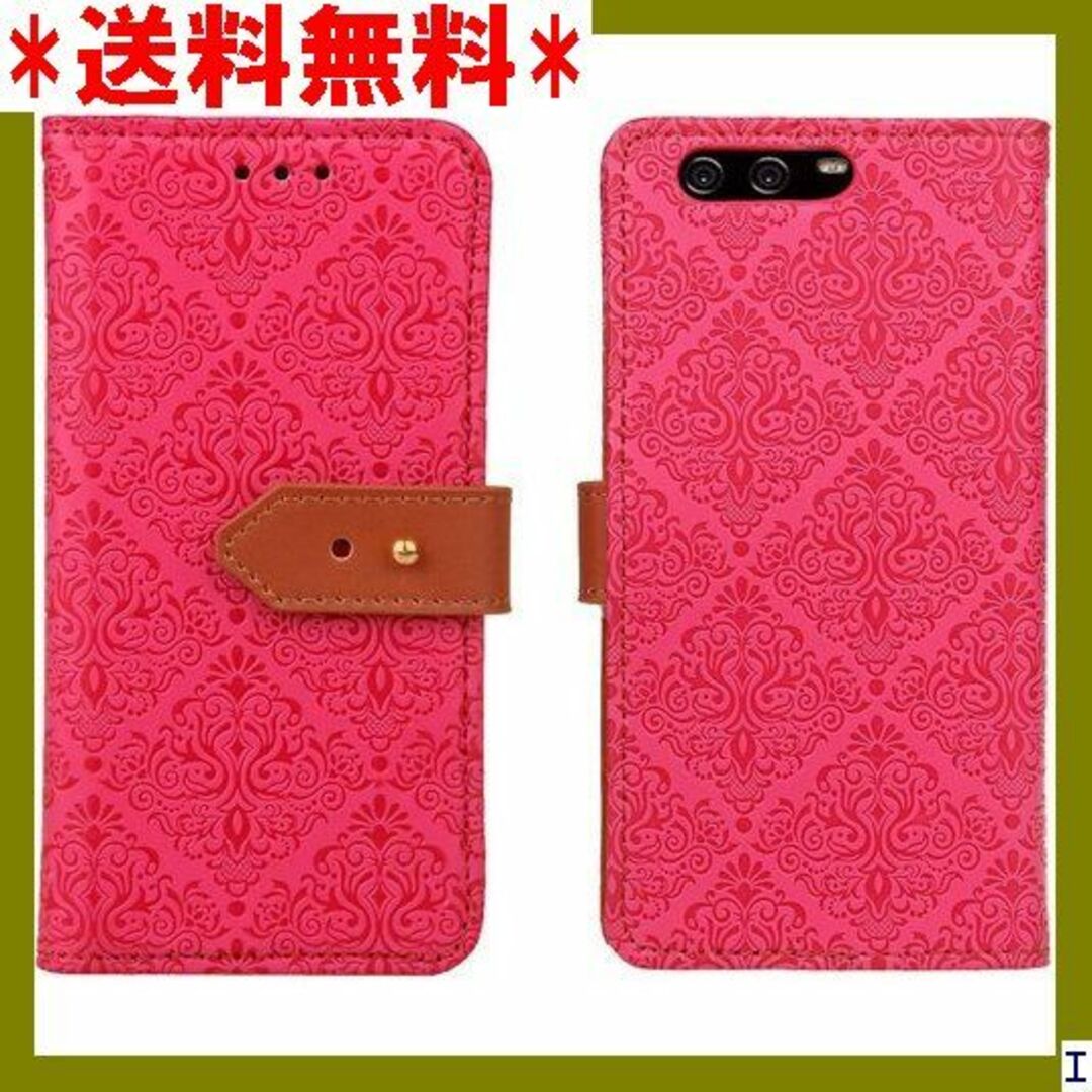 １ Judaz Lace Series 手帳ケース HU 風柄 薔薇色 198 スマホ/家電/カメラのスマホアクセサリー(モバイルケース/カバー)の商品写真