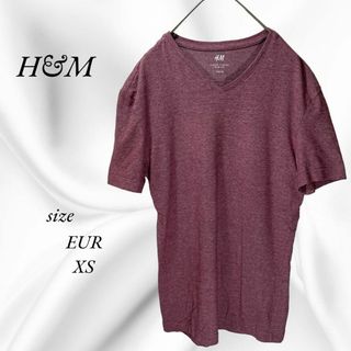 エイチアンドエム(H&M)のH&M   Slim fit スリムフィット　VネックTシャツ(Tシャツ/カットソー(半袖/袖なし))