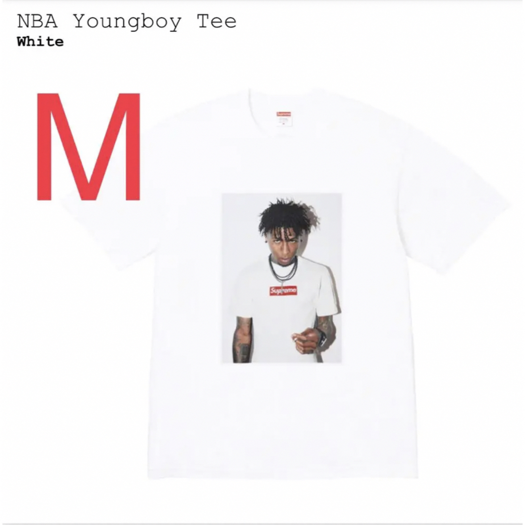 Supreme NBA Youngboy Tee   White M