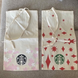 スターバックス(Starbucks)のスターバックス　ギフト用巾着　限定柄(ポーチ)