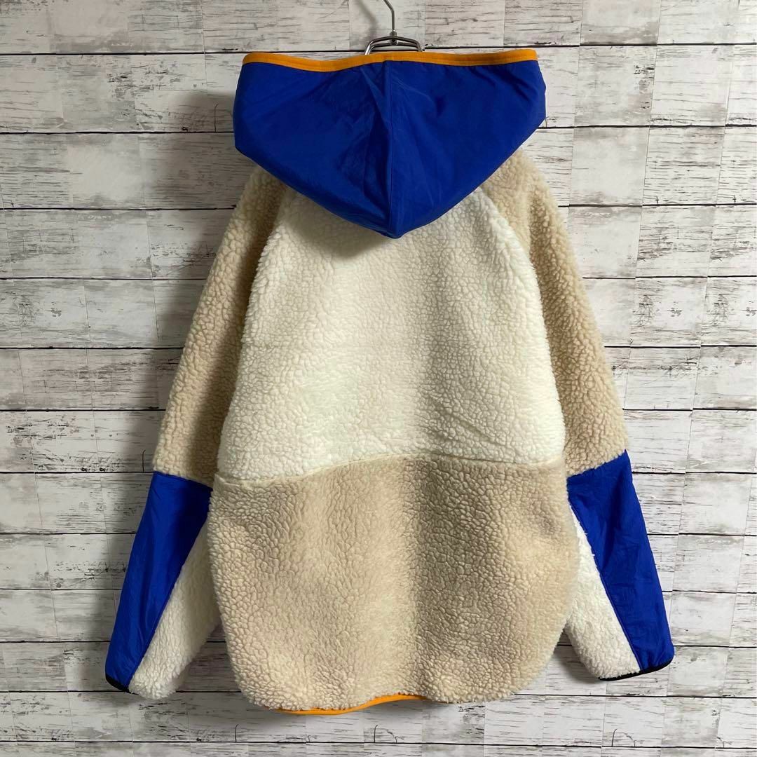 368【ゆめまる着用】ナイキ☆刺繍ロゴハーフジップ ボアフリース 即完売モデル