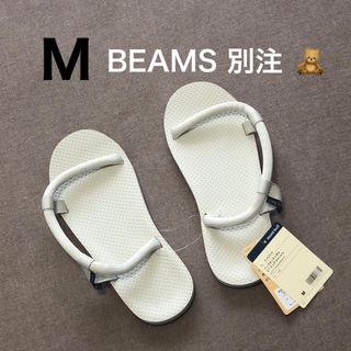 モンベル(mont bell)のモンベル・mont-bell◆BEAMS別注 ソックオンサンダル◆登山・キャンプ(サンダル)