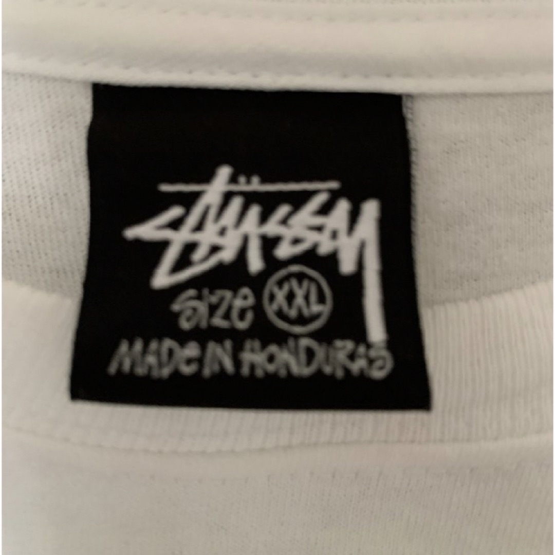 Stussy Born x Raised 8 Ball Tee "White" 4