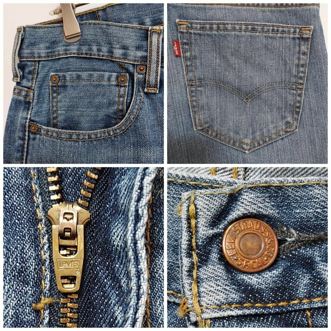 W32 Levi's リーバイス569 ブルーデニム バギーパンツ 青 ルーズ