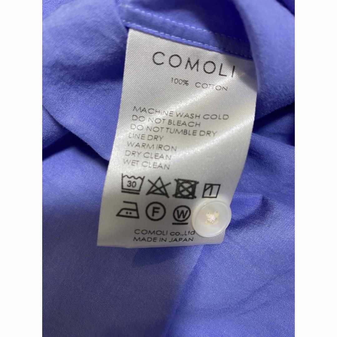 COMOLI(コモリ)のCOMOLI　バンドカラーシャツ メンズのトップス(シャツ)の商品写真