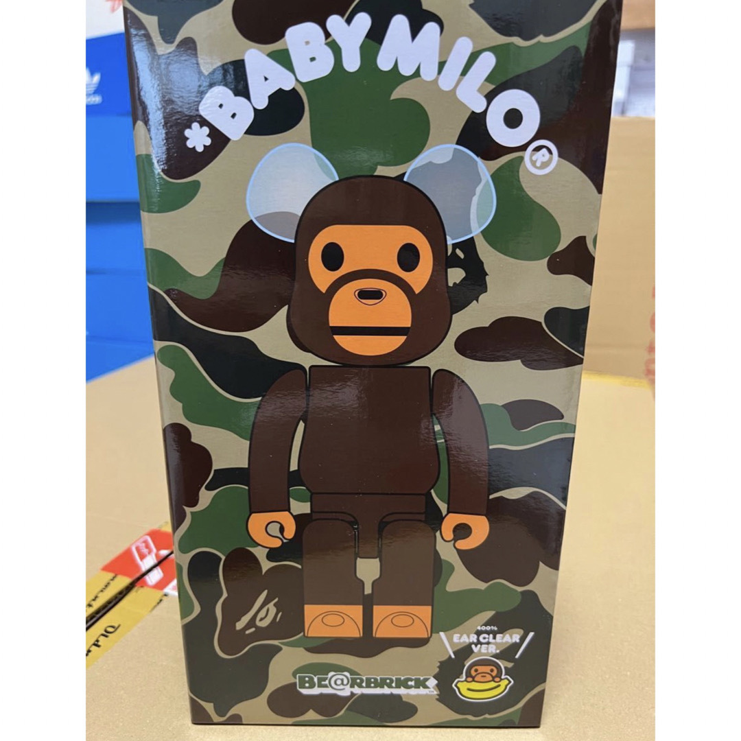 BE@RBRICK BABY MILO(R) EAR CLEAR 400% 2体 - その他
