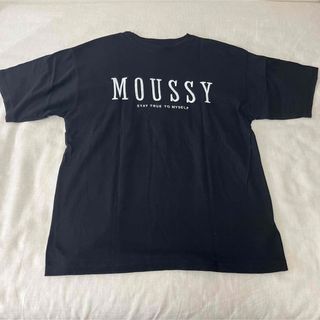 マウジー(moussy)のMOUSSY Tシャツ ブラック(Tシャツ(半袖/袖なし))