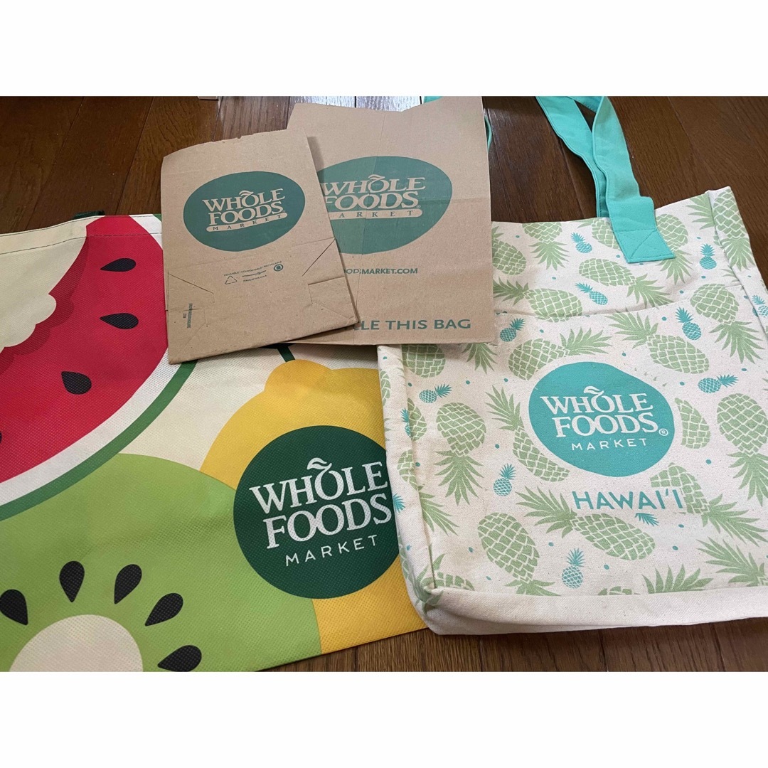 ロールパン様専用Whole Foods Marketエコバッグの通販 by posimi's