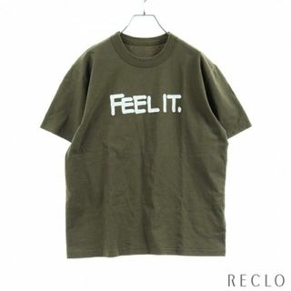 サカイ(sacai)のSacai × Eric Haze Feel It Tee Tシャツ カーキグリーン ホワイト(Tシャツ/カットソー(半袖/袖なし))