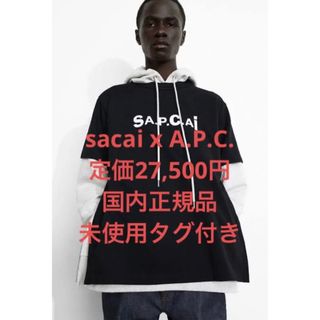 fragmentXXL SACAI A.P.C Tシャツ ブラック KIYO