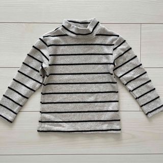 ザラキッズ(ZARA KIDS)のZARA KIDS ストライプ柄ソフトタッチTシャツ(ニット)