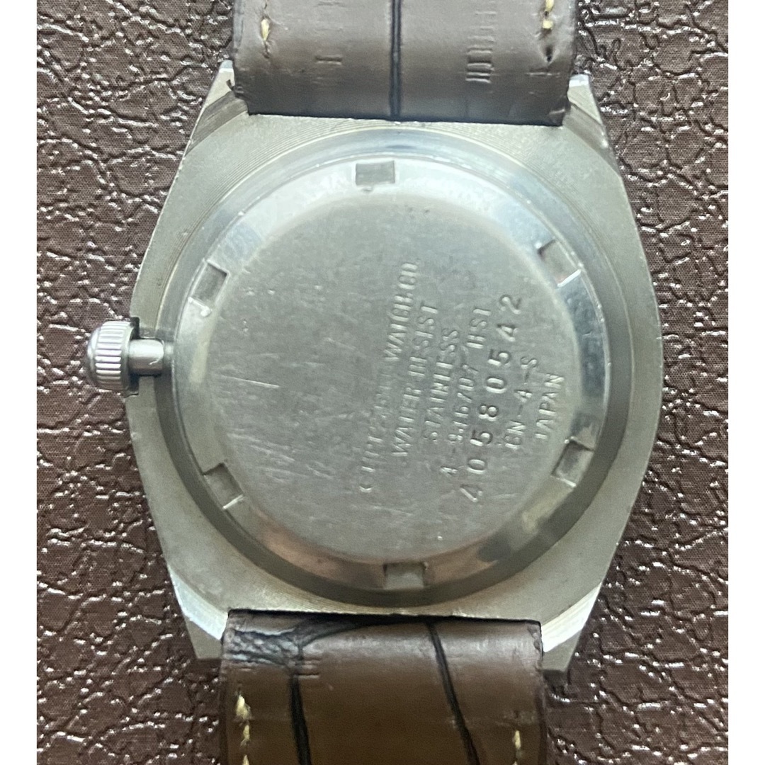 【値下げ】ヴィンテージ 腕時計 メンズ CITIZEN 機械式 自動巻き