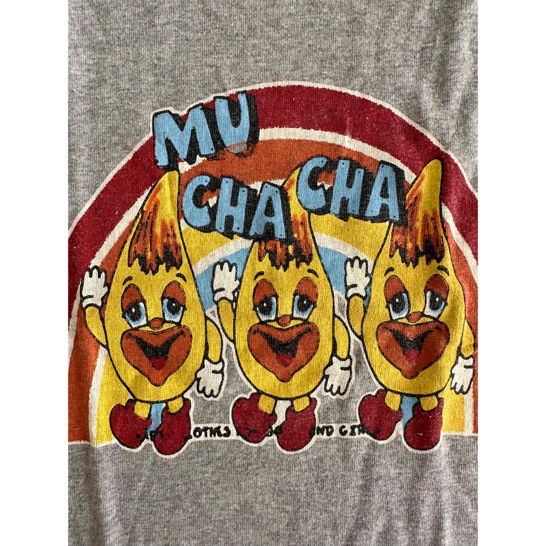 AHCAHCUM.muchacha(アチャチュムムチャチャ)のあちゃちゅむムチャチャ古着TシャツLヴィンテージ  マンゴーkeikiii キッズ/ベビー/マタニティのキッズ服女の子用(90cm~)(Tシャツ/カットソー)の商品写真