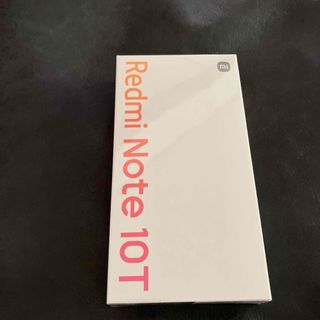 ソフトバンク(Softbank)のXiaomi Redmi Note 10T A101XM アジュールブラック(スマートフォン本体)