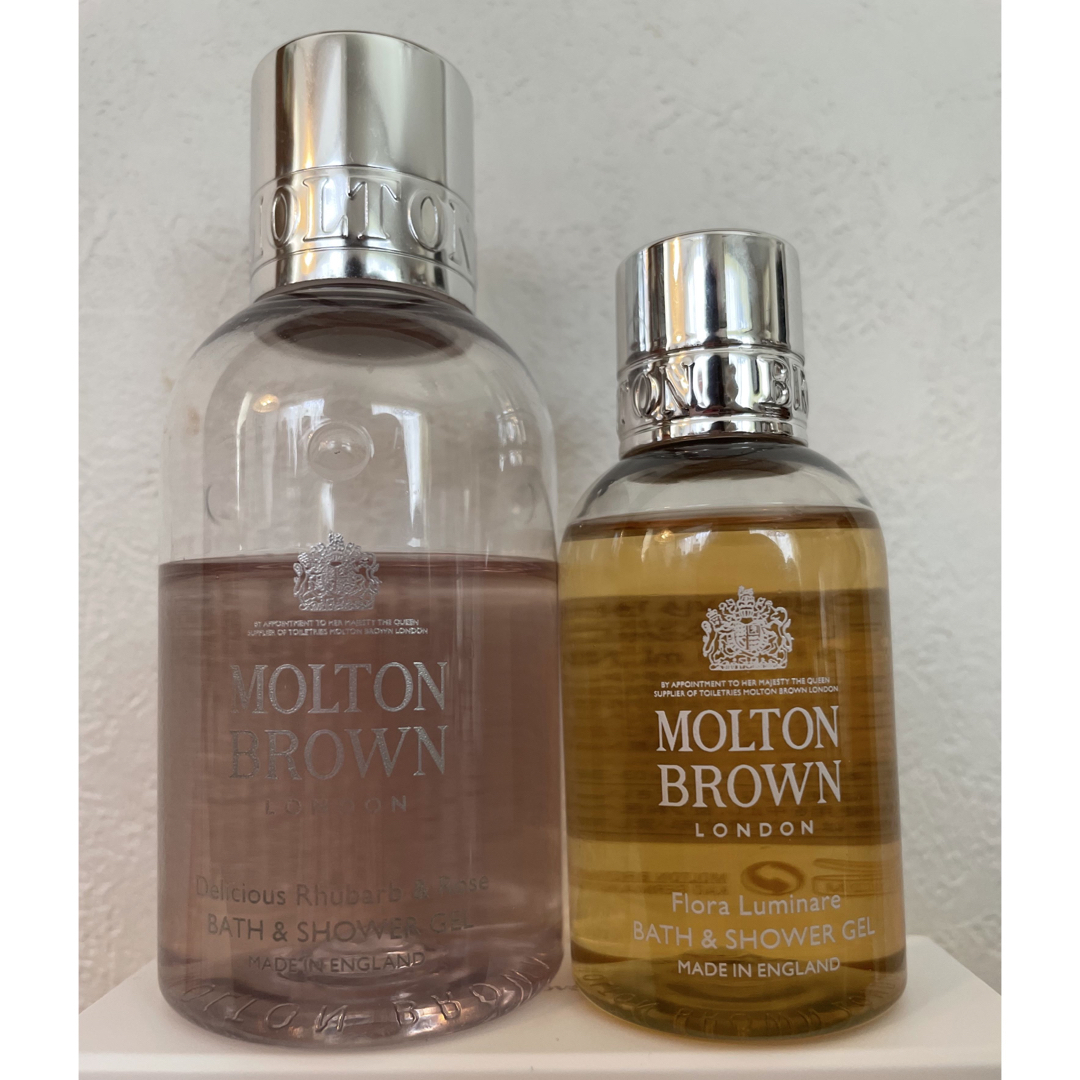 MOLTON BROWN(モルトンブラウン)の☆ANK様専用☆モルトンブラウン ルバーブ ＆ ローズ + フローラ ルミナーレ コスメ/美容のボディケア(ボディソープ/石鹸)の商品写真