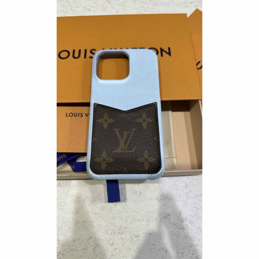 LOUIS VUITTON(ルイヴィトン)のルイヴィトン★iPhone13pro用ケース 正規品 ブルー スマホ/家電/カメラのスマホアクセサリー(iPhoneケース)の商品写真