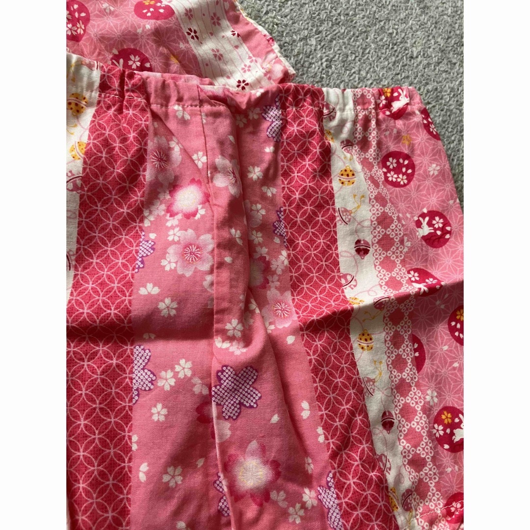 甚平 95cm キッズ/ベビー/マタニティのキッズ服女の子用(90cm~)(甚平/浴衣)の商品写真