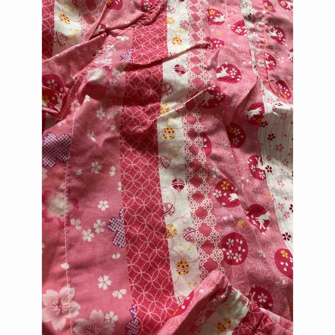 甚平 95cm キッズ/ベビー/マタニティのキッズ服女の子用(90cm~)(甚平/浴衣)の商品写真