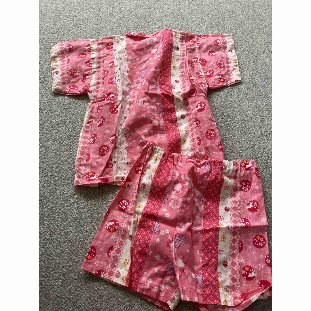 甚平 95cm キッズ/ベビー/マタニティのキッズ服女の子用(90cm~)(甚平/浴衣)の商品写真