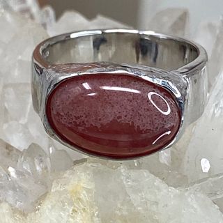 天然石 sv925 インカローズ リング 14号の通販 by seg(よーだ)|ラクマ