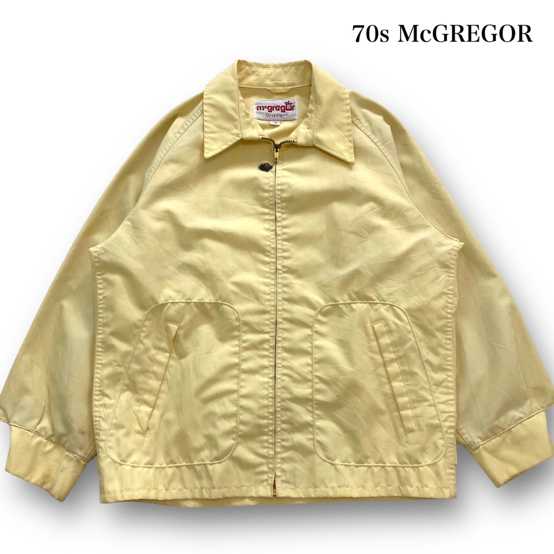 【McGREGOR】70s マクレガー ドリズラージャケット スイングトップ