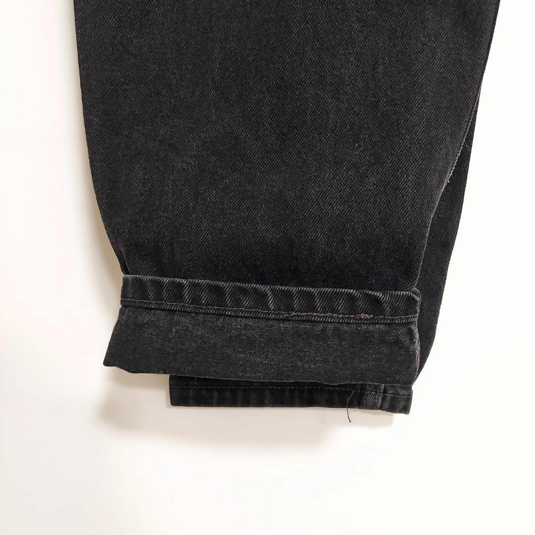 Levi's - 90s USA製 W38相当 リーバイス550 ブラックデニム バギー